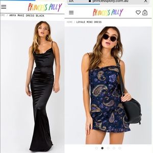 PRINCESS POLLY DRESS BUNDLE. SEE CLOSET DETAILS